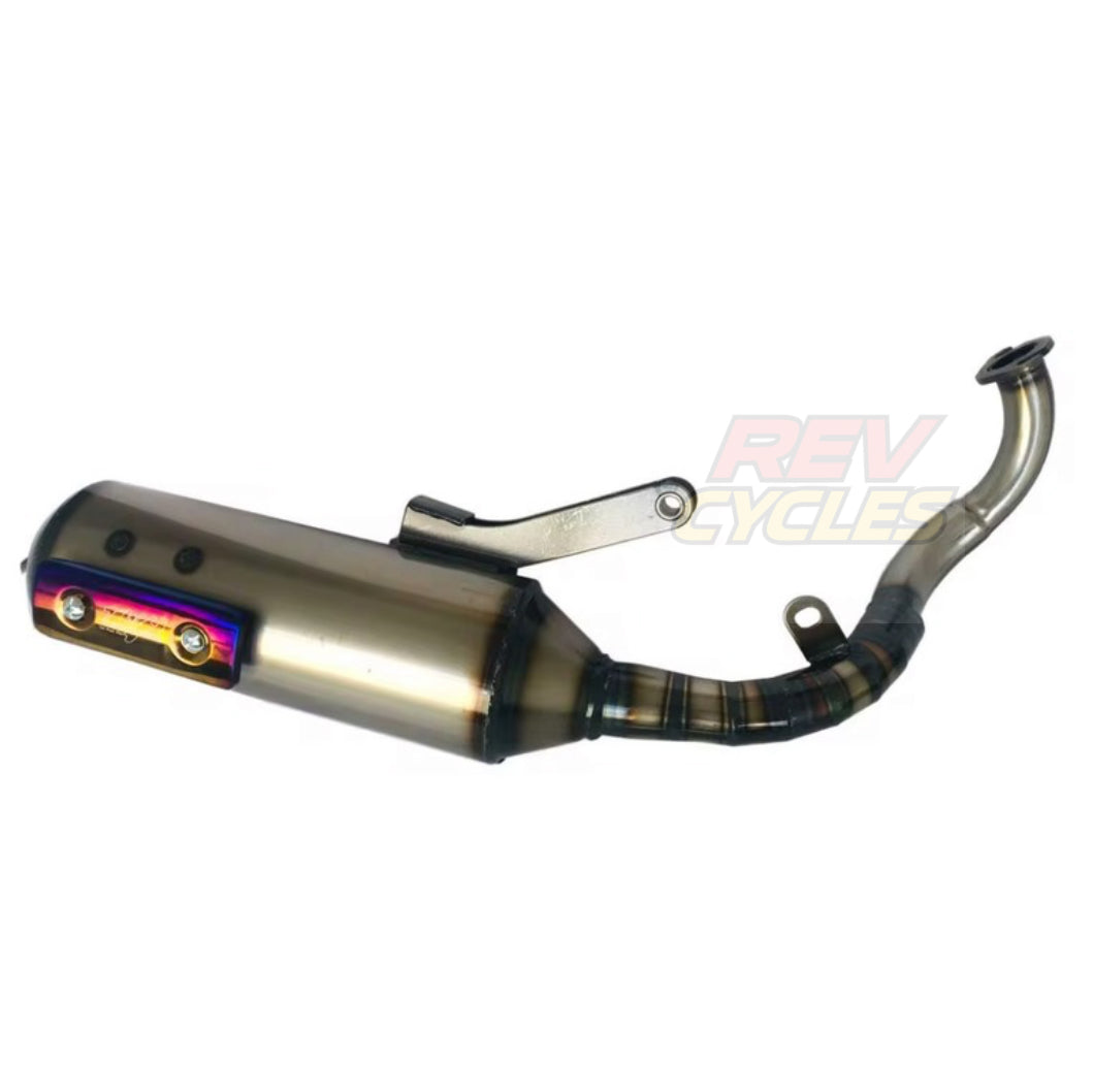 Chrome ZX Expansion Exhaust – For 2-Stroke Dio