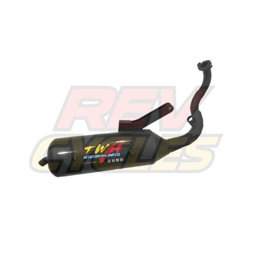 ZX-Style Racing Exhaust – Dio AF34/AF35 Fit
